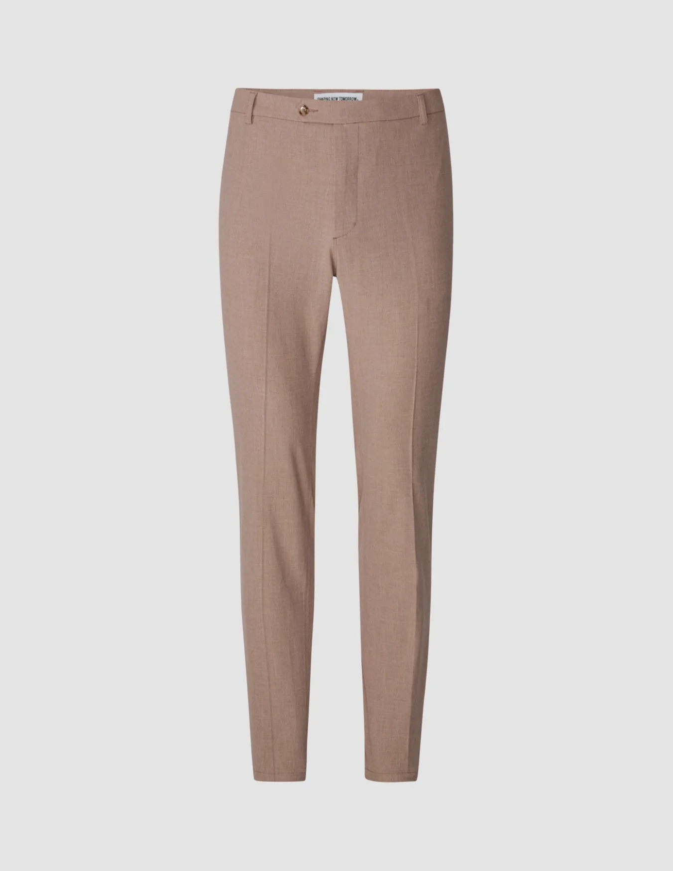 Essential Suit Pants Regular Dusty Lilac Melange