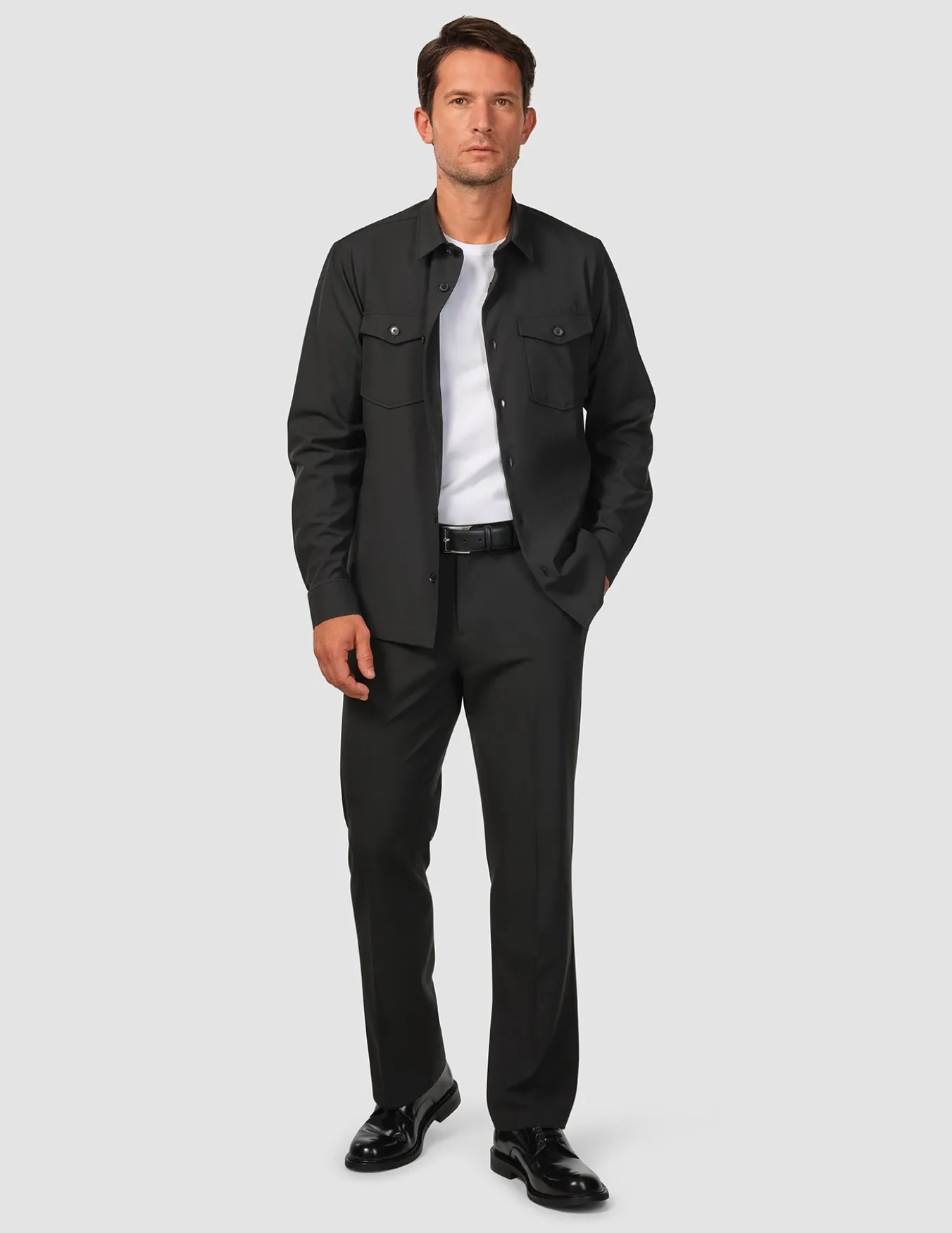 Essential Suit Pants Relaxed Fit Black