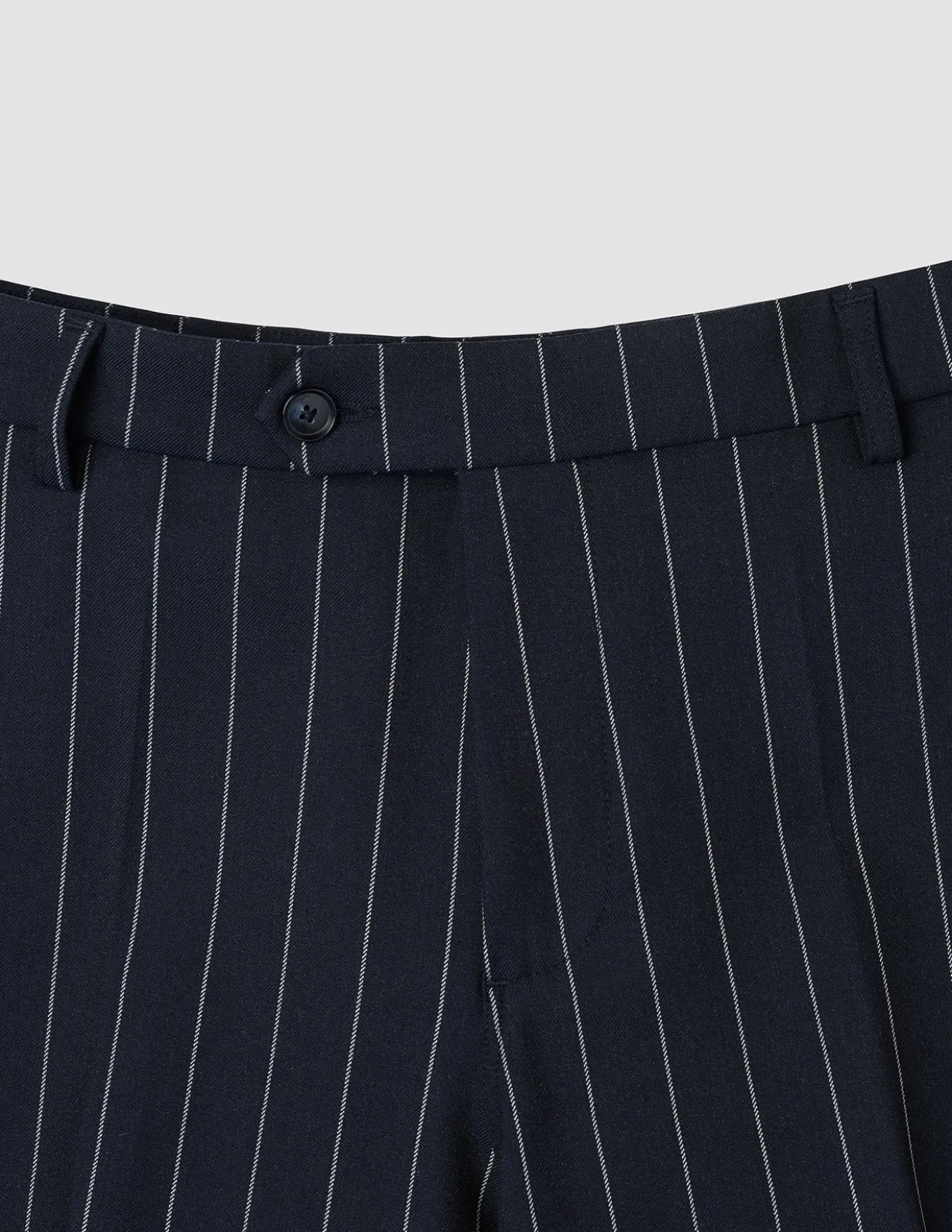 Essential Suit Pants Relaxed Fit Navy Stripes