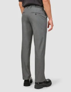 Essential Suit Pants Relaxed Fit Dark Grey Melange