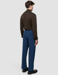 Essential Suit Pants Relaxed Fit Navy Checks
