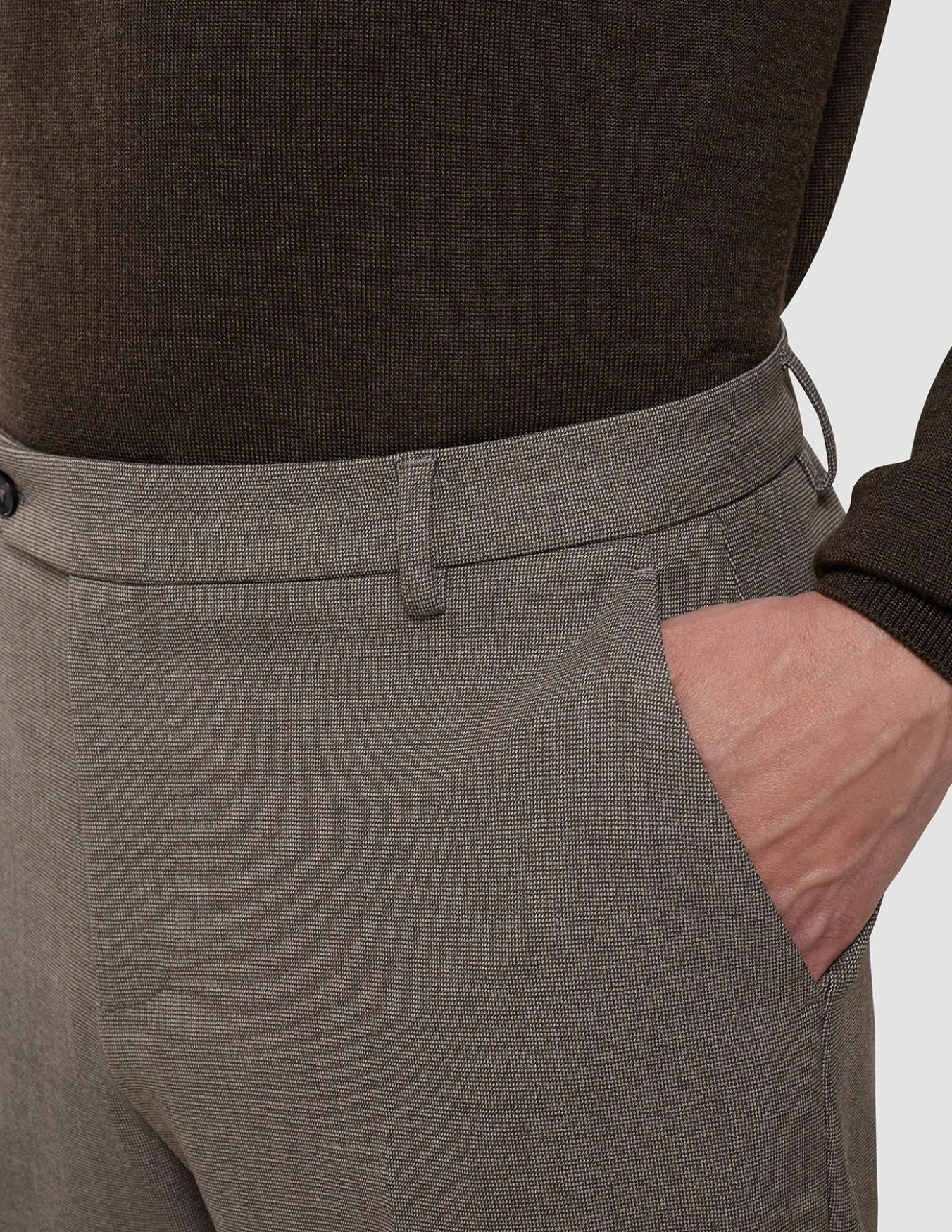 Essential Suit Pants Relaxed Fit Almond