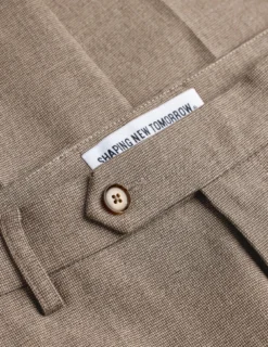 Essential Suit Pants Slim Almond