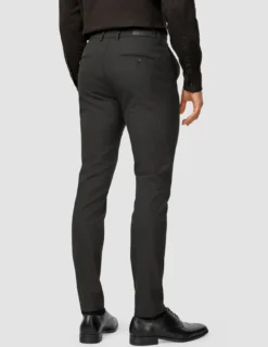 Essential Suit Pants Slim Asphalt Pinstripe