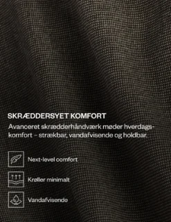 Essential Suit Pants Slim Dark Shadow
