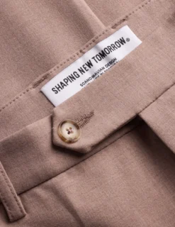 Essential Suit Pants Slim Dusty Lilac Melange
