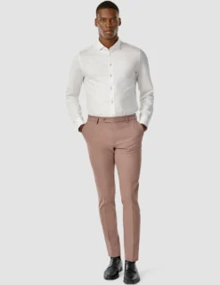 Essential Suit Pants Slim Dusty Lilac Melange