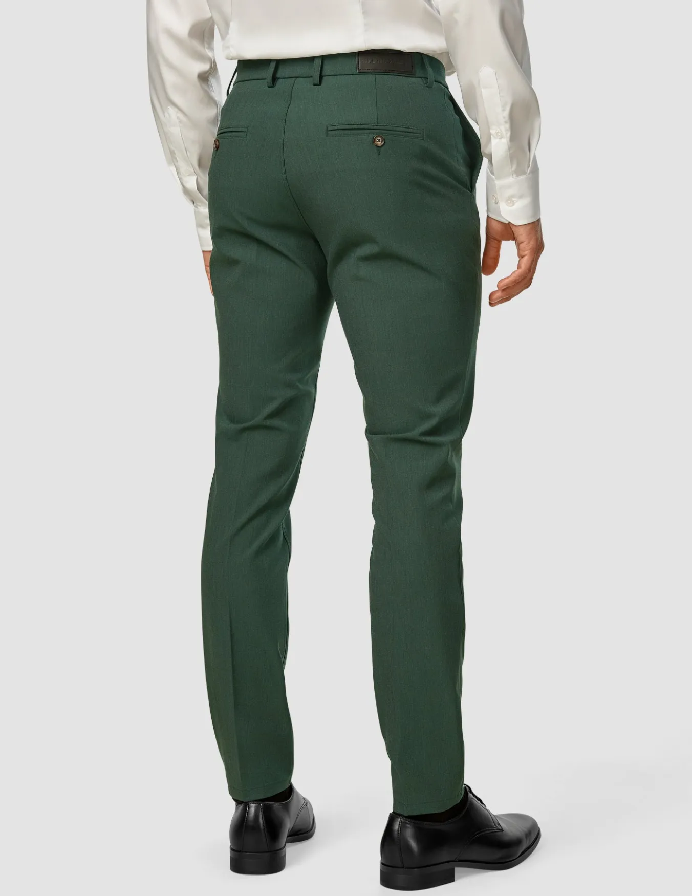 Essential Suit Pants Slim Pine Green