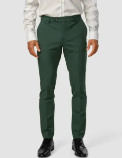 Essential Suit Pants Slim Pine Green