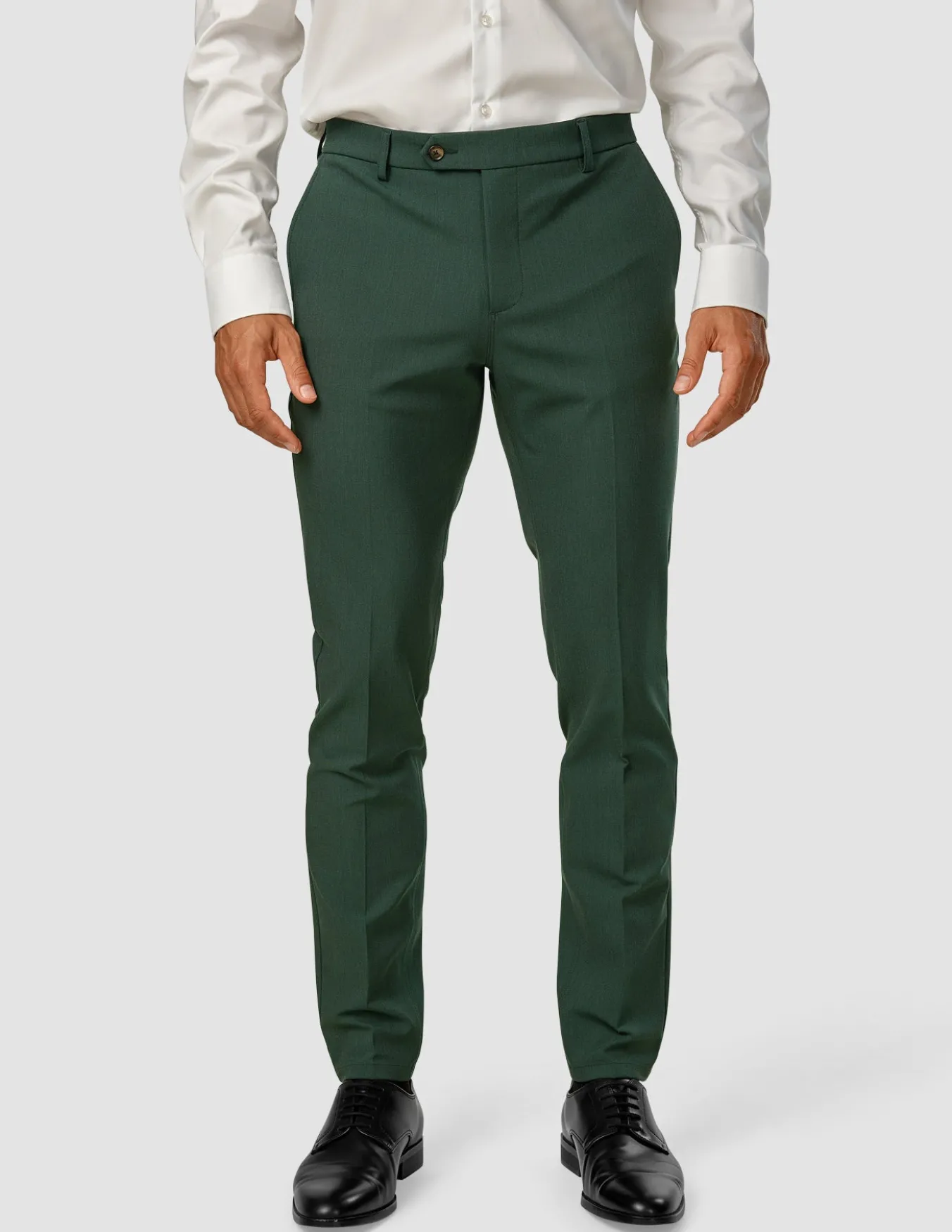 Essential Suit Pants Slim Pine Green