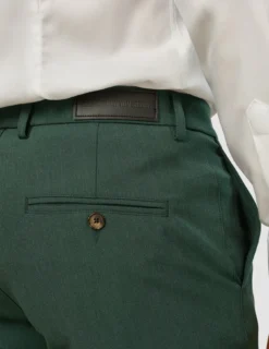 Essential Suit Pants Slim Pine Green