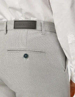 Essential Suit Pants Slim Teal Blue