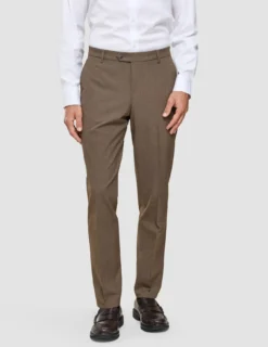 Essential Suit Saddle Brown Melange
