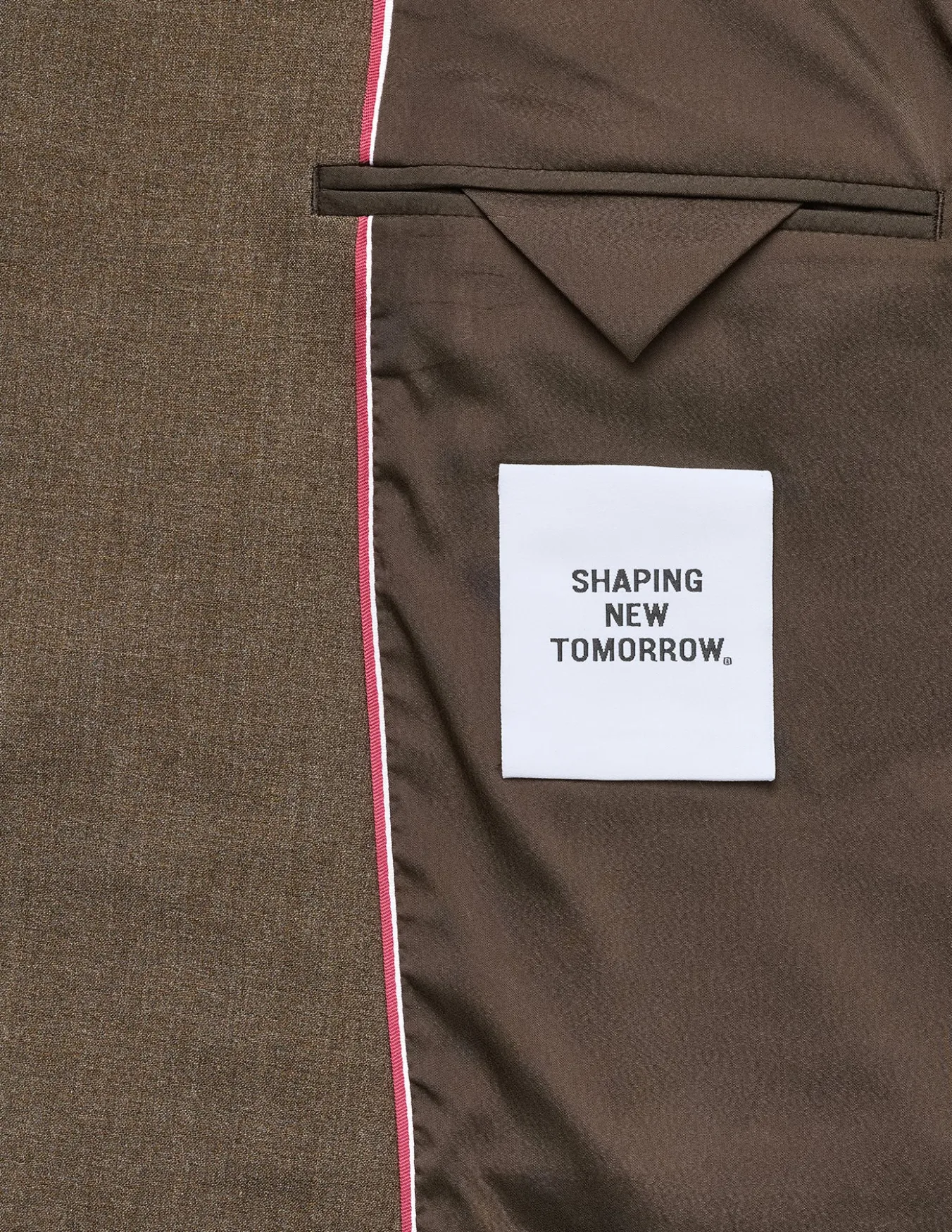 Essential Suit Saddle Brown Melange