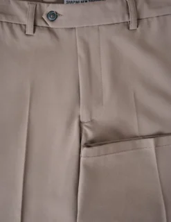 Essential Suit Shorts Walnut