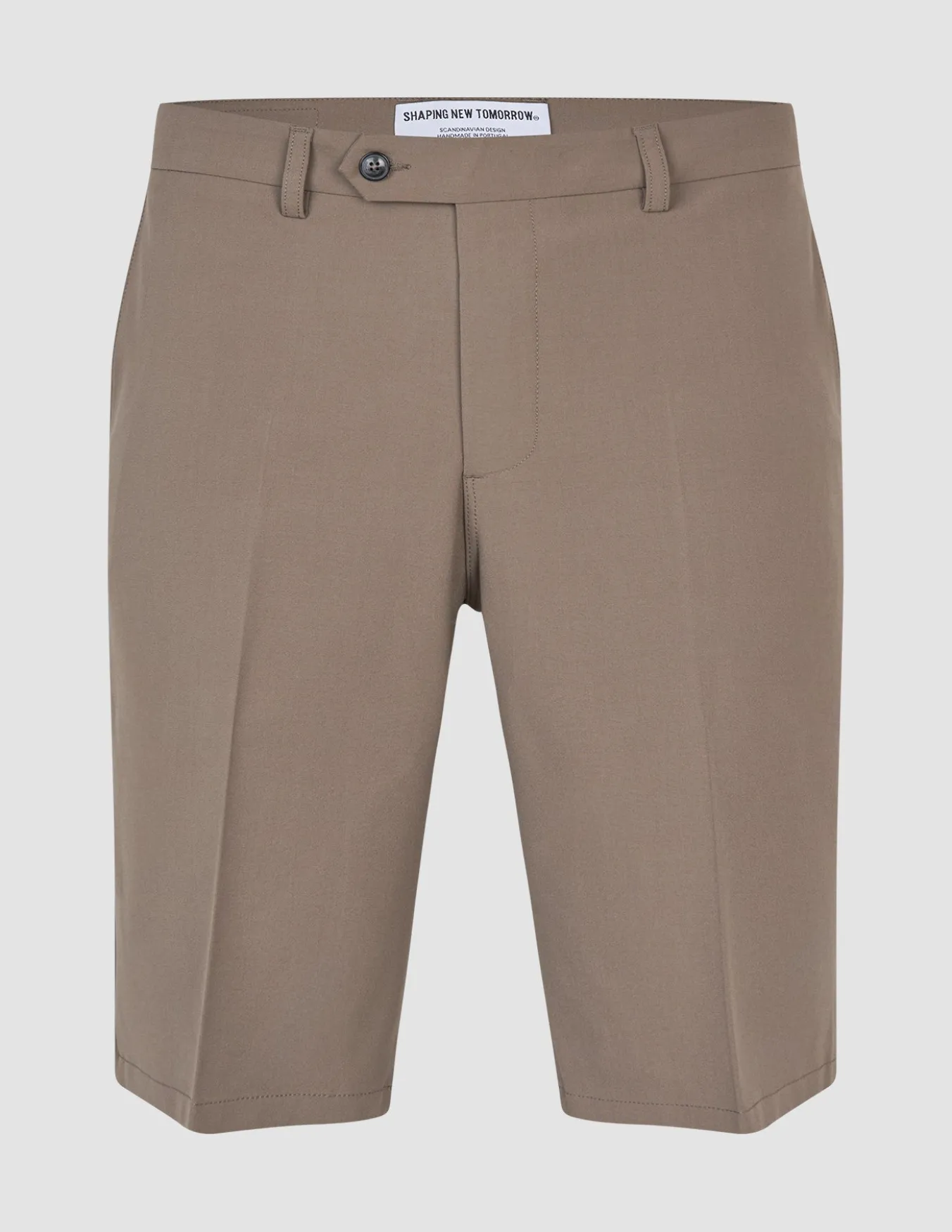 Essential Suit Shorts Walnut