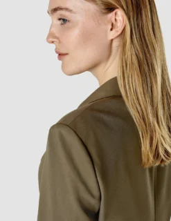 Essential Suit Straight Dark Olive