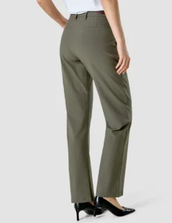 Essential Suit Straight Dark Olive