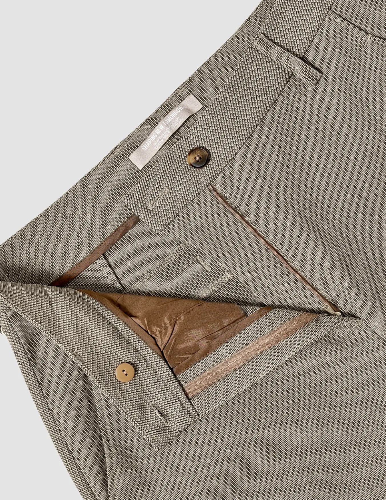 Essential Suit Tapered Latte