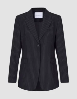 Essential Suit Tapered Navy Pinstripe