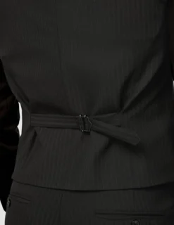 Essential Vest Asphalt Pinstripe