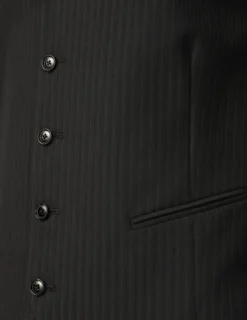 Essential Vest Asphalt Pinstripe