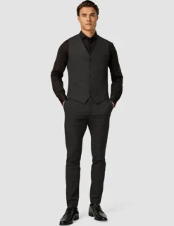 Essential Vest Asphalt Pinstripe