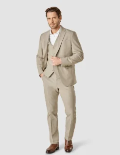 Essential Vest Beige Melange