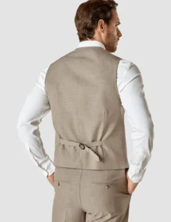 Essential Vest Beige Melange