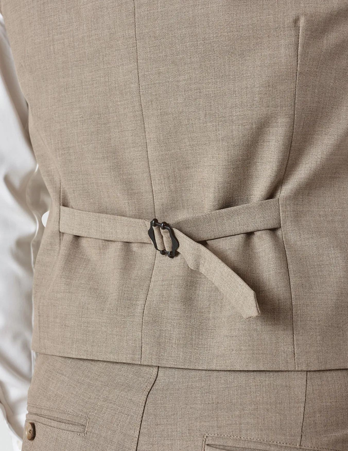 Essential Vest Beige Melange