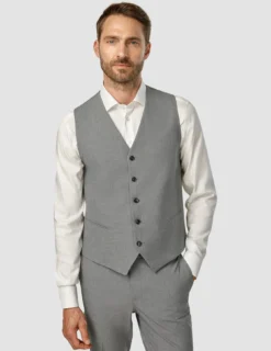 Essential Vest Dark Grey Melange