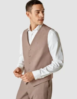 Essential Vest Dusty Lilac Melange