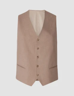 Essential Vest Dusty Lilac Melange