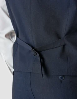 Essential Vest Navy Melange
