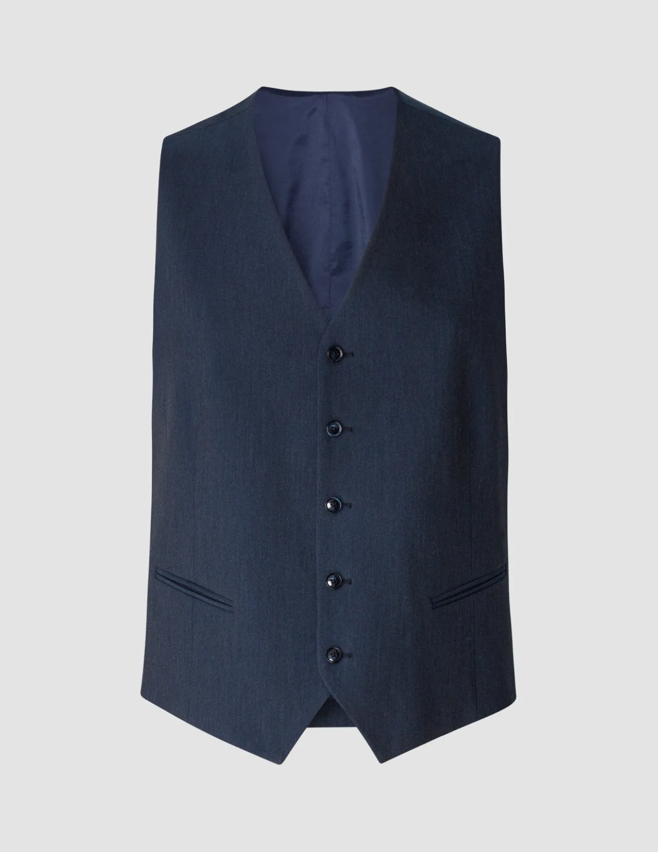 Essential Vest Navy Melange