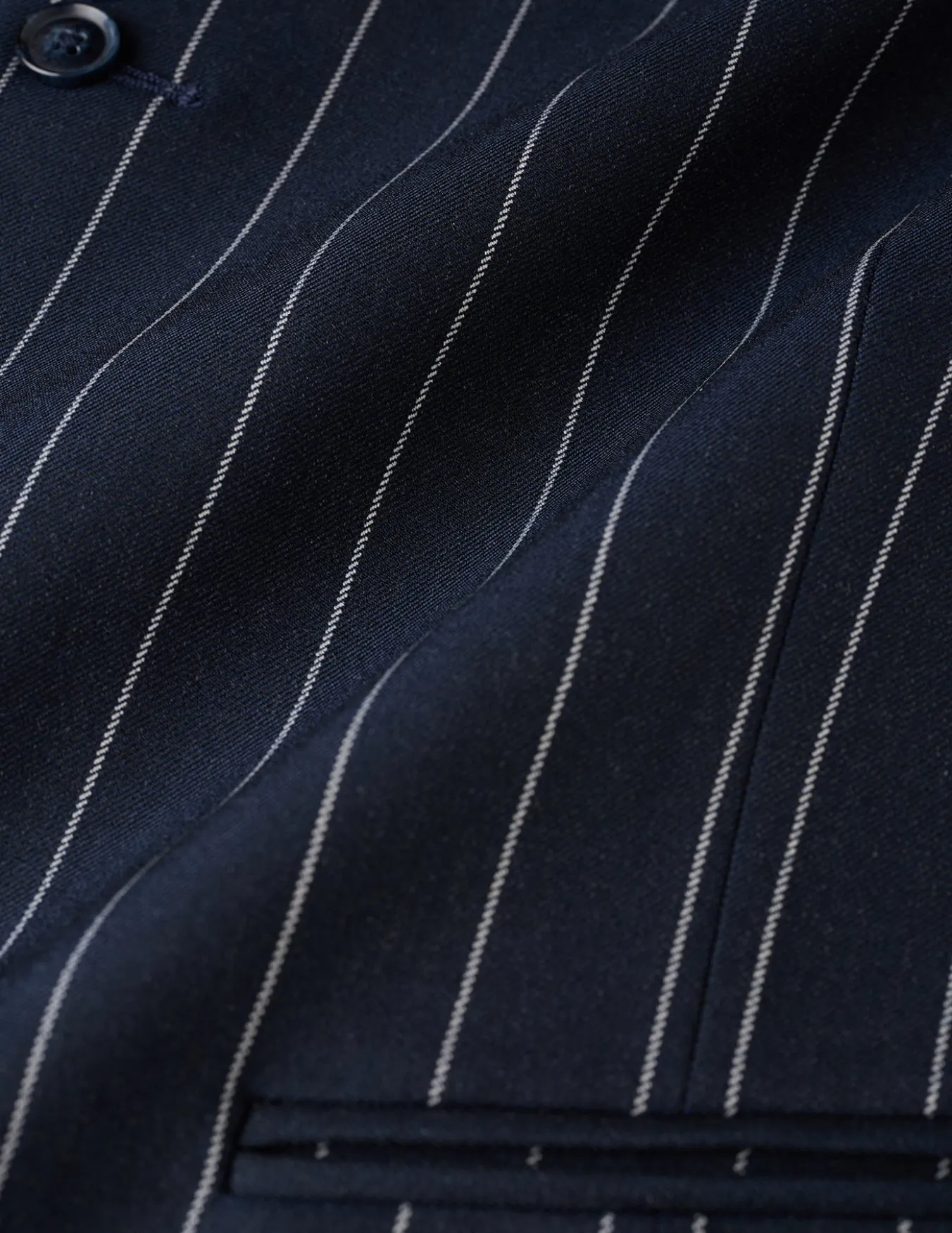 Essential Vest Navy Stripes