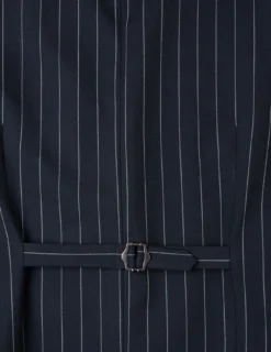 Essential Vest Navy Stripes