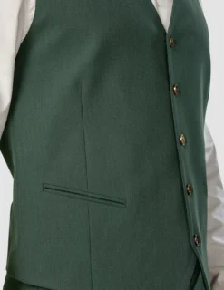 Essential Vest Pine Green