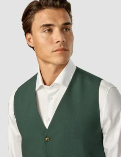 Essential Vest Pine Green