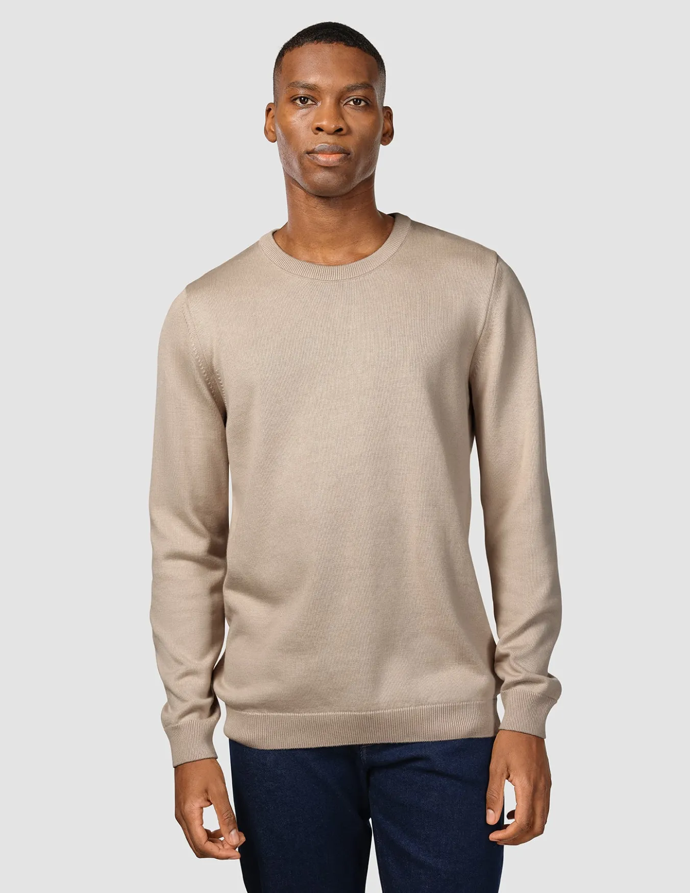 Everyday Knit Crewneck Birchwood