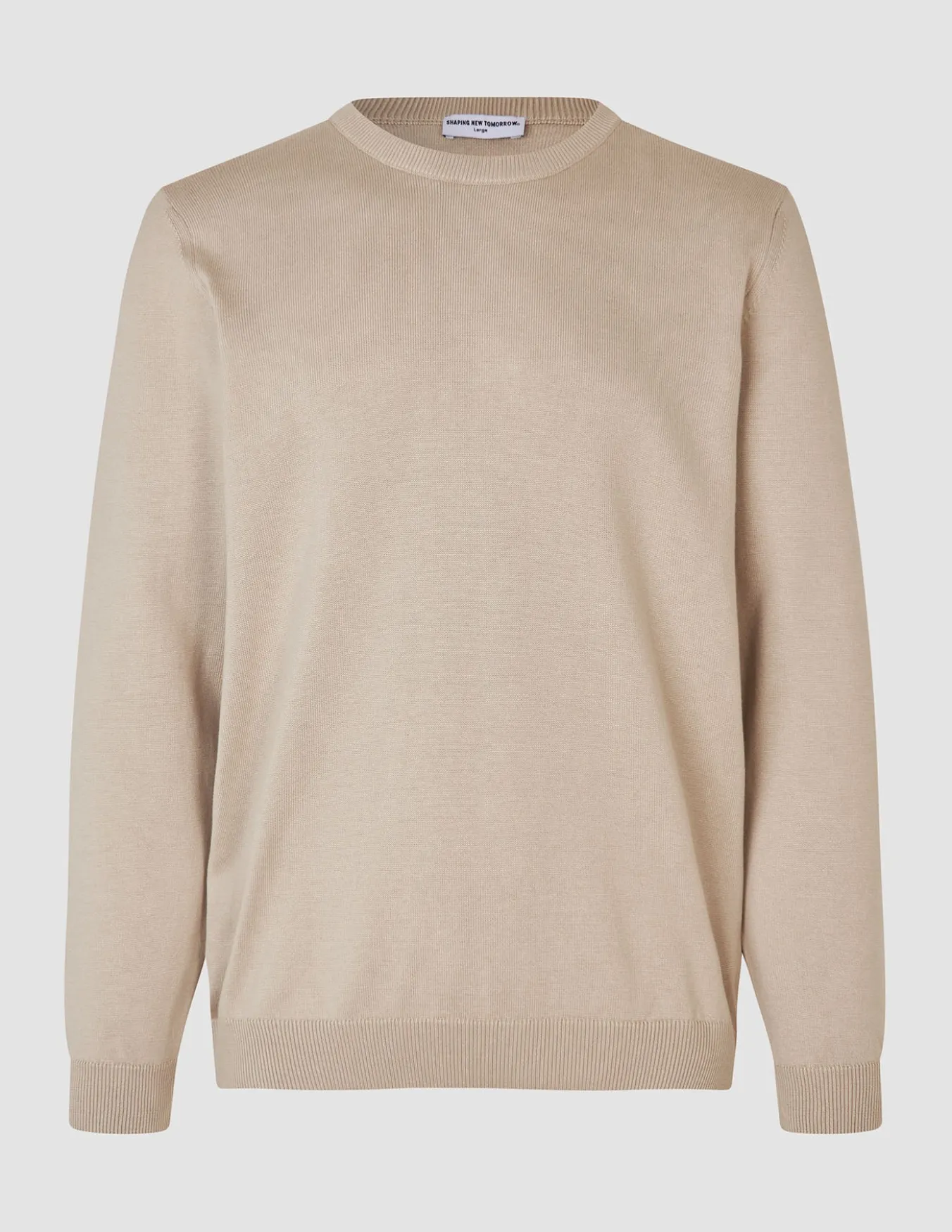 Everyday Knit Crewneck Birchwood