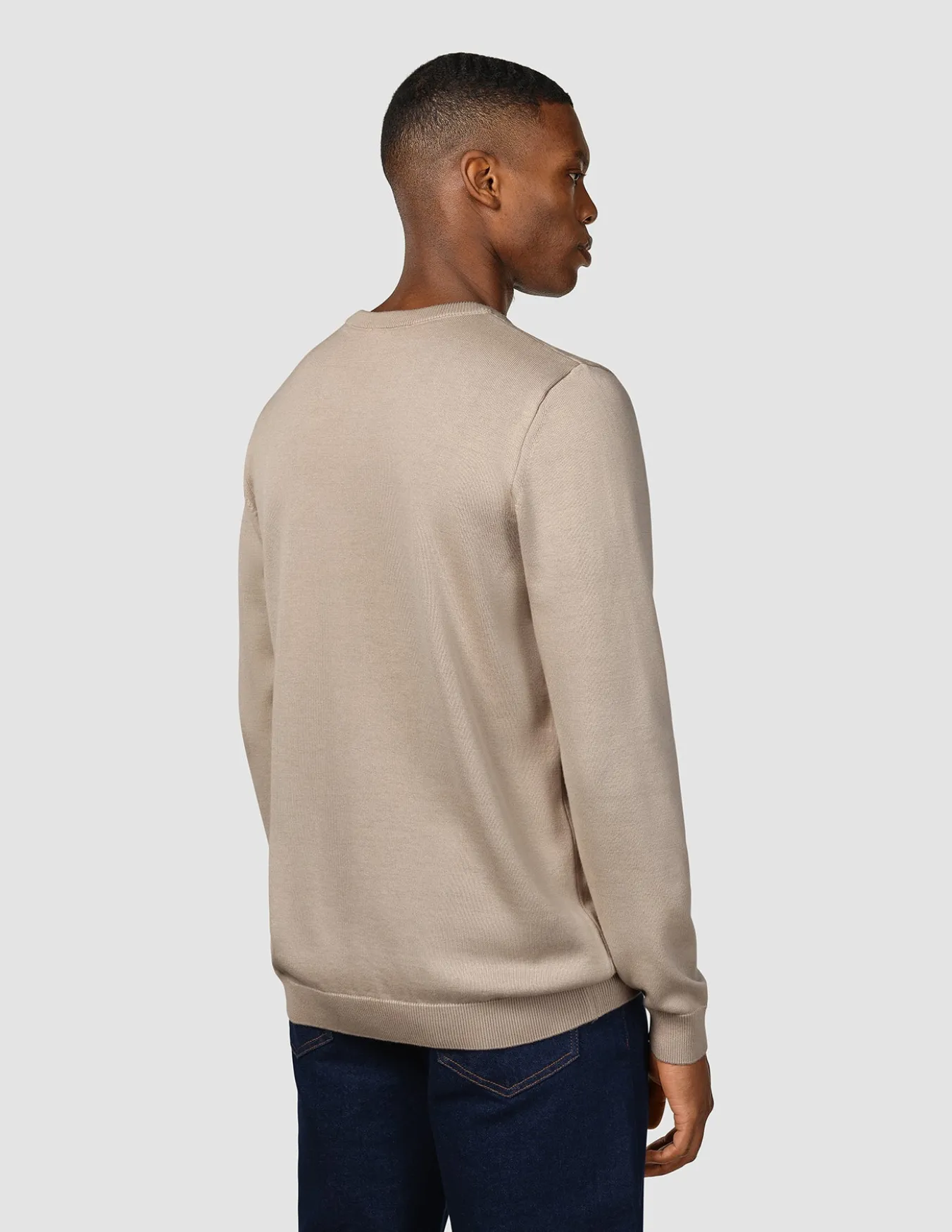 Everyday Knit Crewneck Birchwood