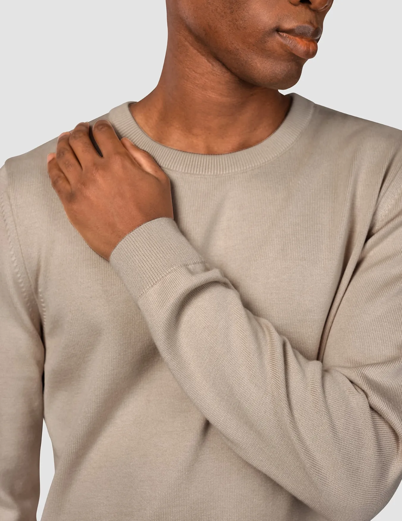 Everyday Knit Crewneck Birchwood