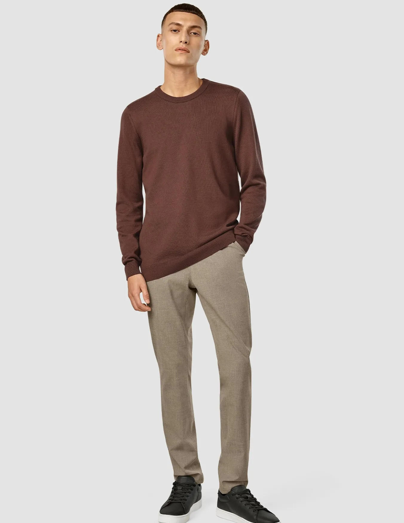 Everyday Knit Crewneck Espresso