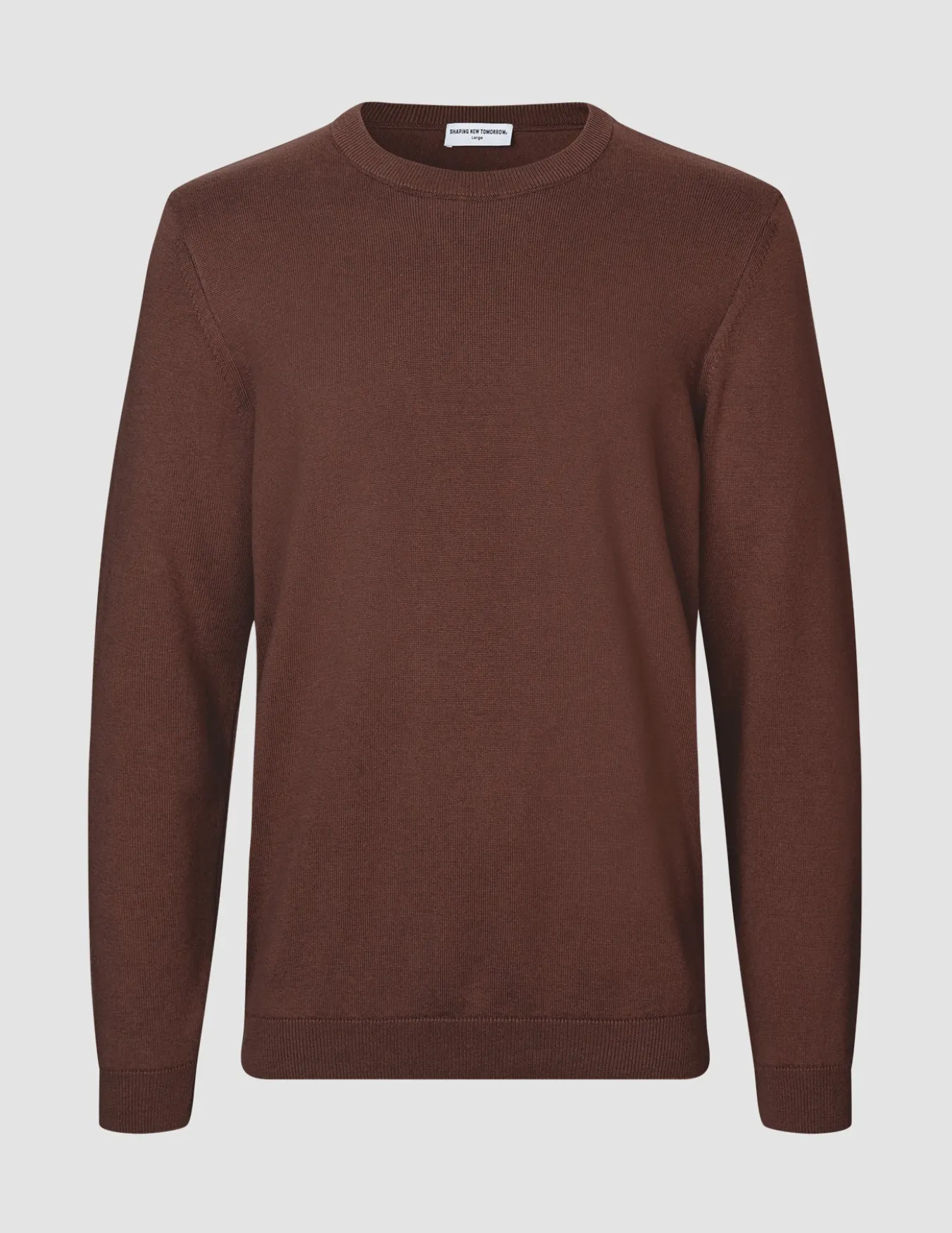 Everyday Knit Crewneck Espresso