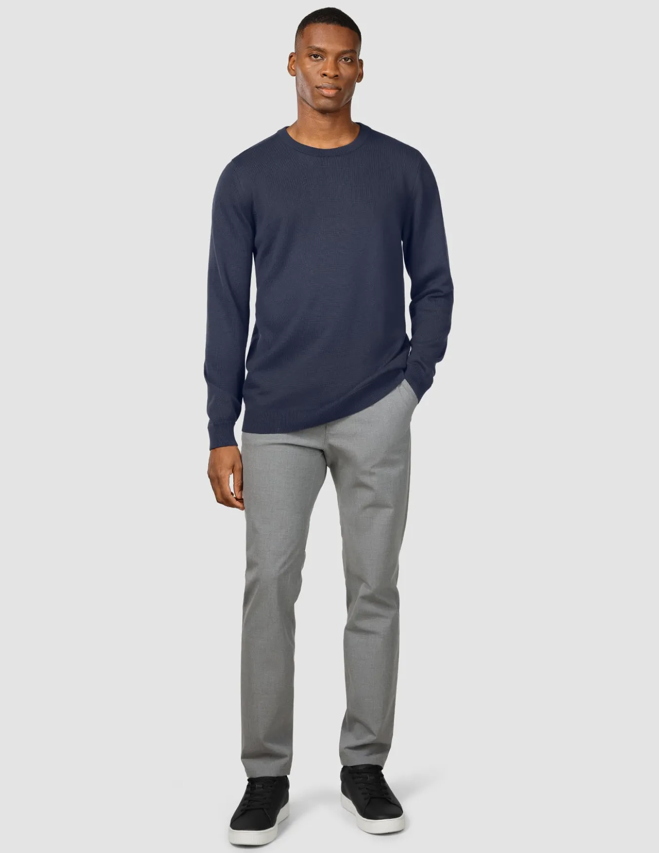 Everyday Knit Crewneck Navy