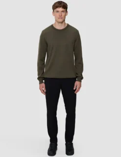 Everyday Knit Crewneck Nightfall Green