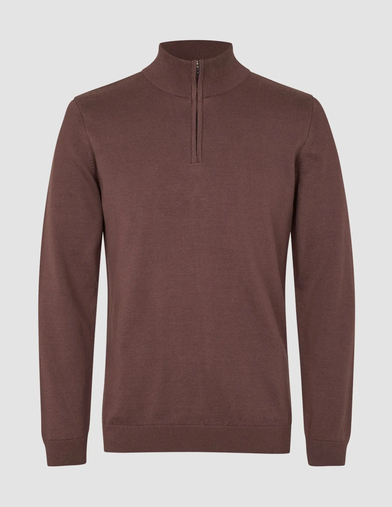 Everyday Knit Half Zip Espresso