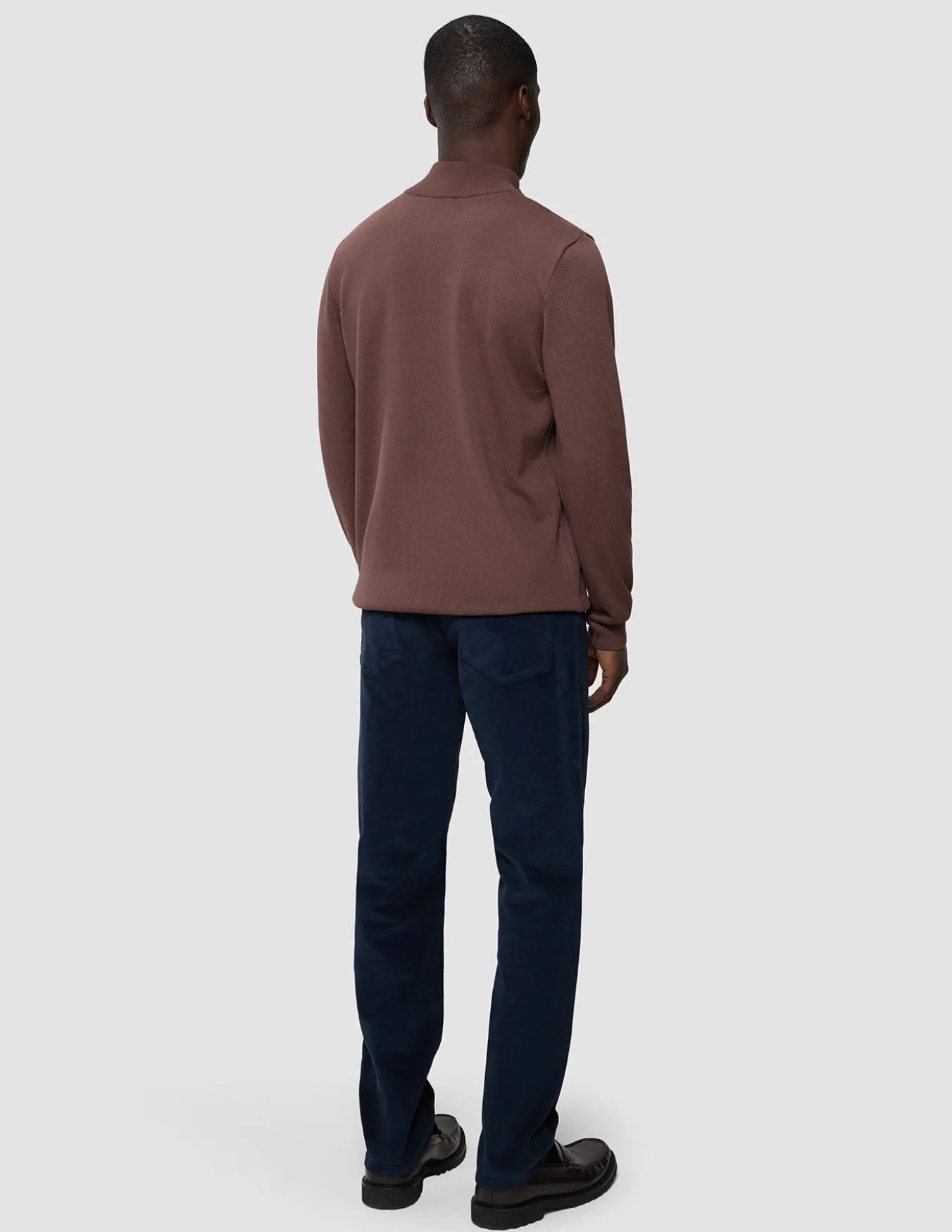 Everyday Knit Half Zip Espresso