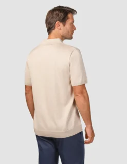 Everyday Knit Short Sleeve Polo Birchwood